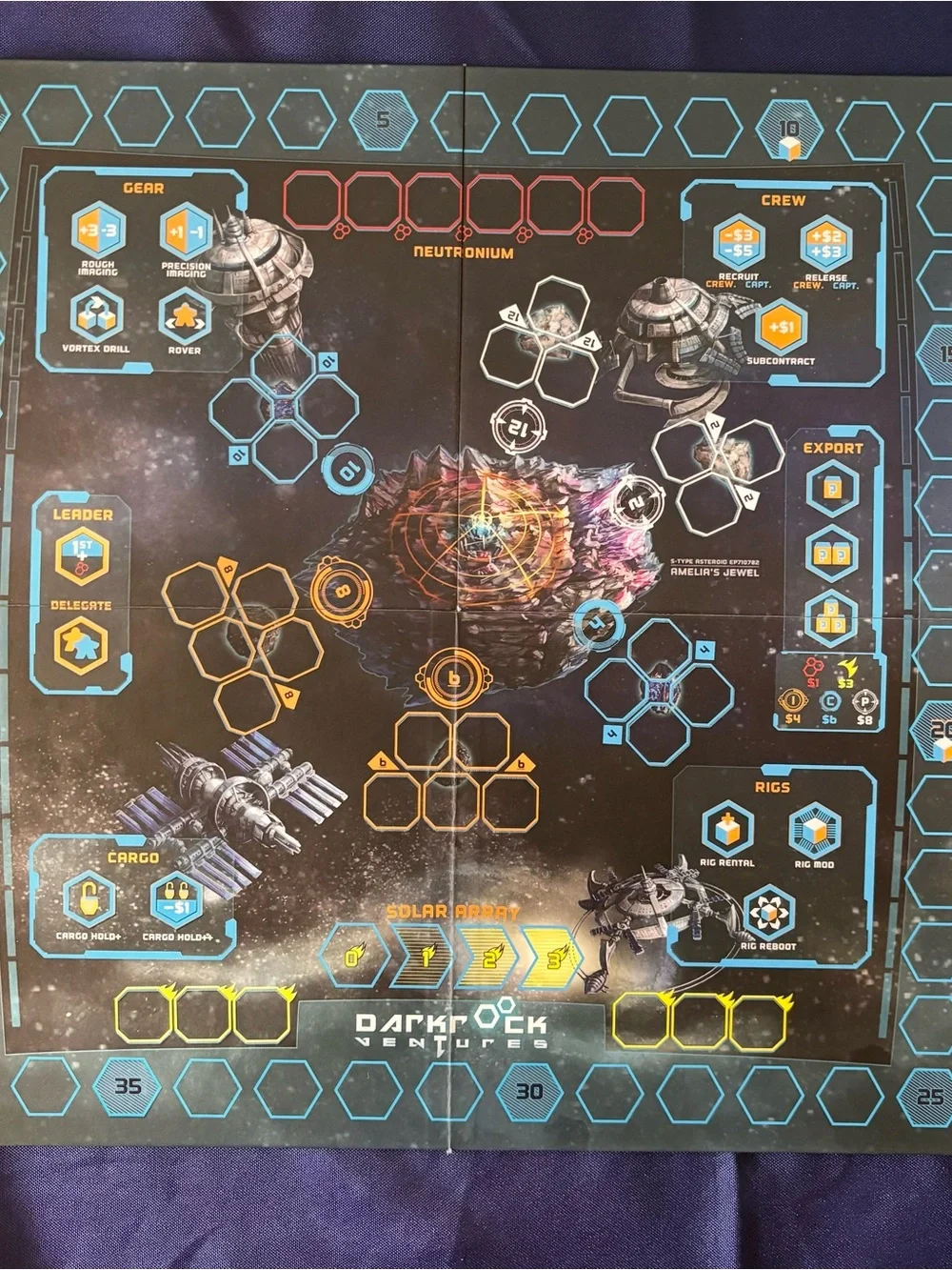 Darkrock Ventures Board Game 1st Printing Magic Meeple Gamelyn Games